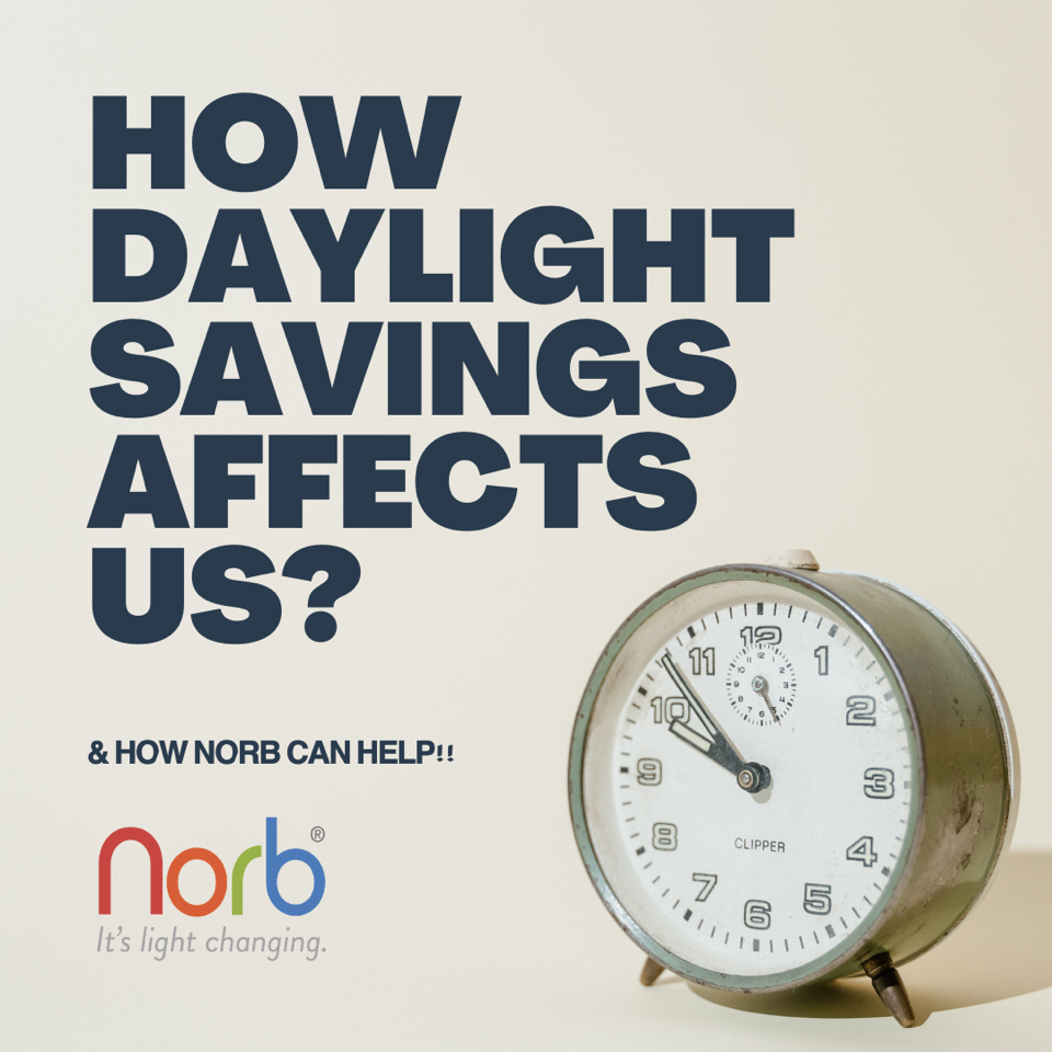 How Daylight Savings Affects Us - And How Norb Wellness Lighting can help!